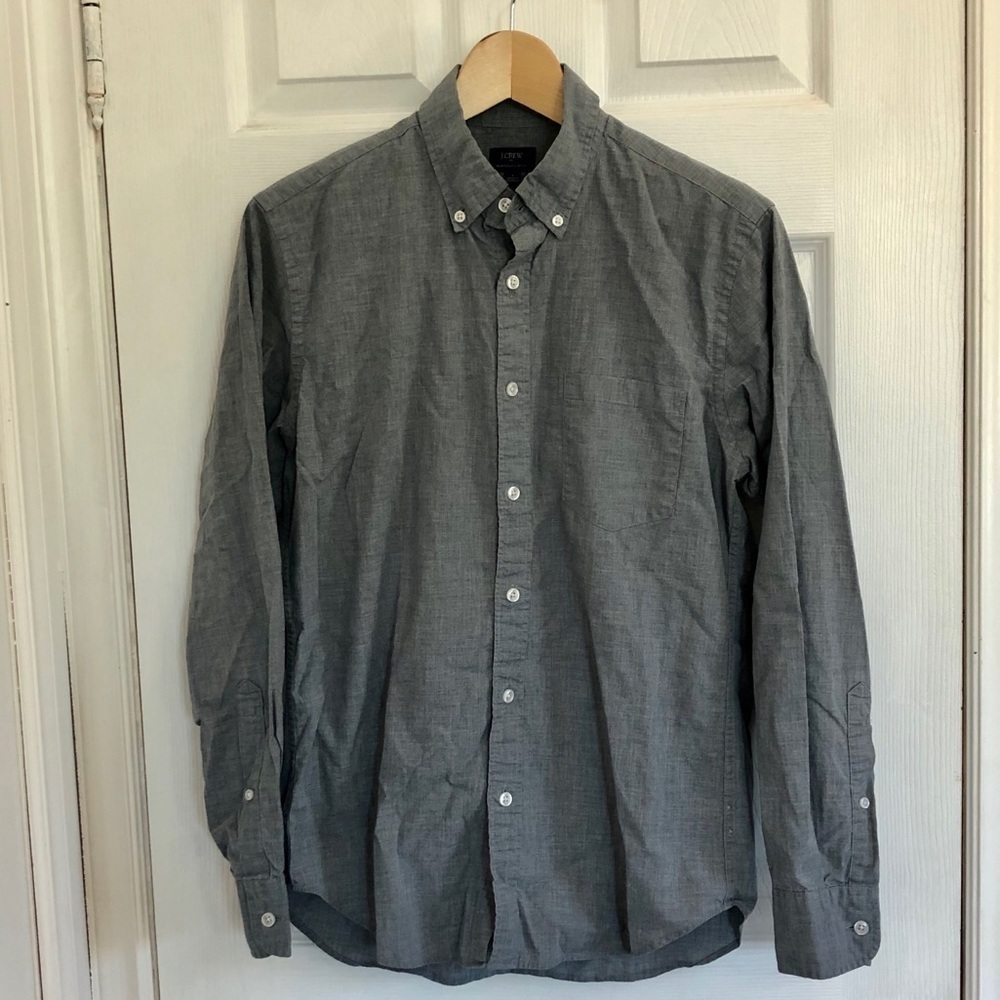 ✨3/$30✨ J. Crew Button-Up Heathered Cotton Shirt | S​​